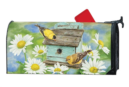finches and flowers os mailwrap os-22135