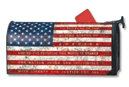 pledge of allegiance flag mailwrap sd-06448