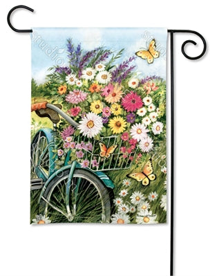 morning ride garden flag sd-31476