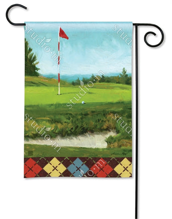 on the green golf garden flag sd-31497
