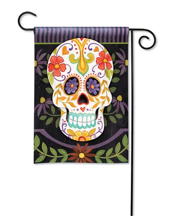 sugar skulls garden flag sd-31944