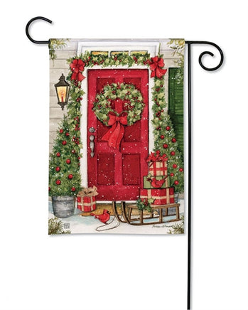 christmas wishes garden flag sd-31953