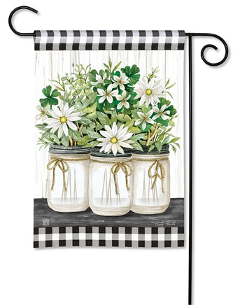 farmhouse daisies garden flag sd-32120