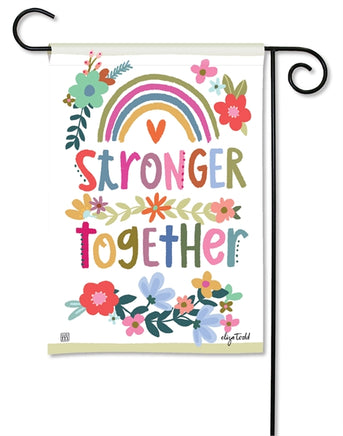 stronger together garden flag sd-33044