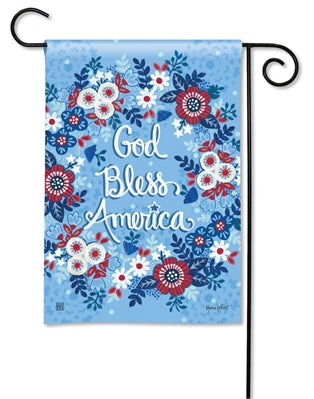 god bless america garden flag sd-33108