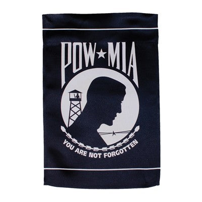 pow/mia lustre garden flag sd-4497