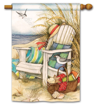 time to relax standard flag 28" x 40" sd-91637