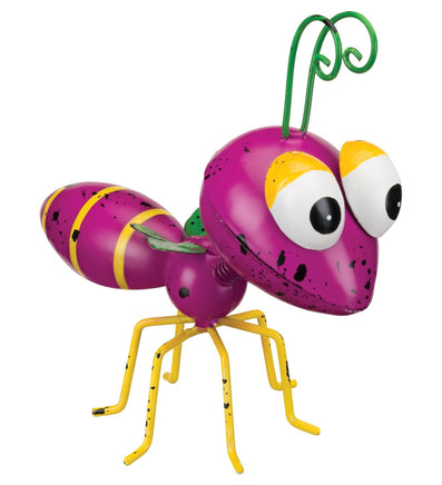 mini buggy metal decor - purple butterfly ra0512645