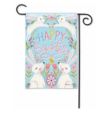 easter bunnies garden flag sd-33214