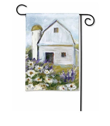 meadow brook barn garden flag sd-33248
