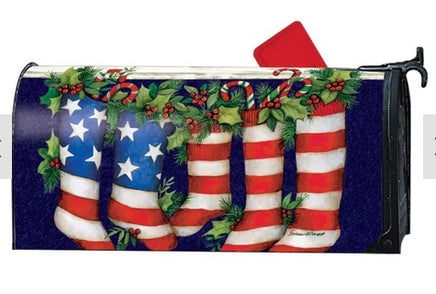 patriotic stockings mailwrap sd-01962