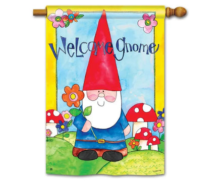 welcome gnome standard flag sd-91125