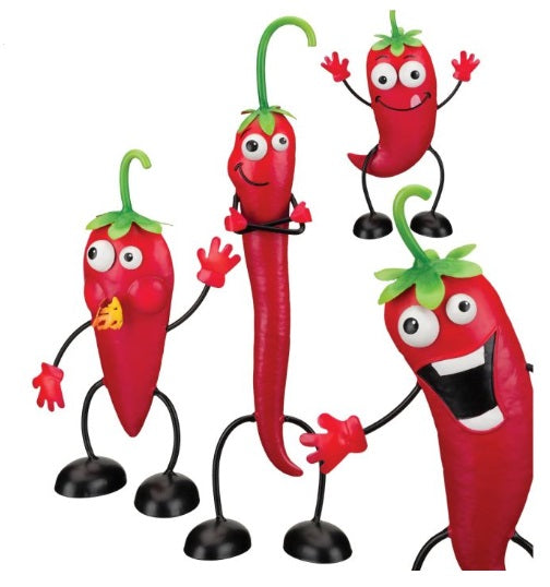 Hot Pepper Figurines