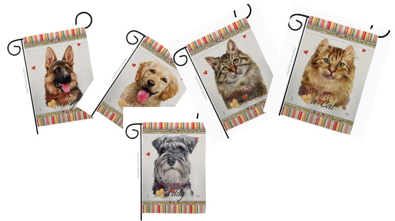 Pet Garden Flags