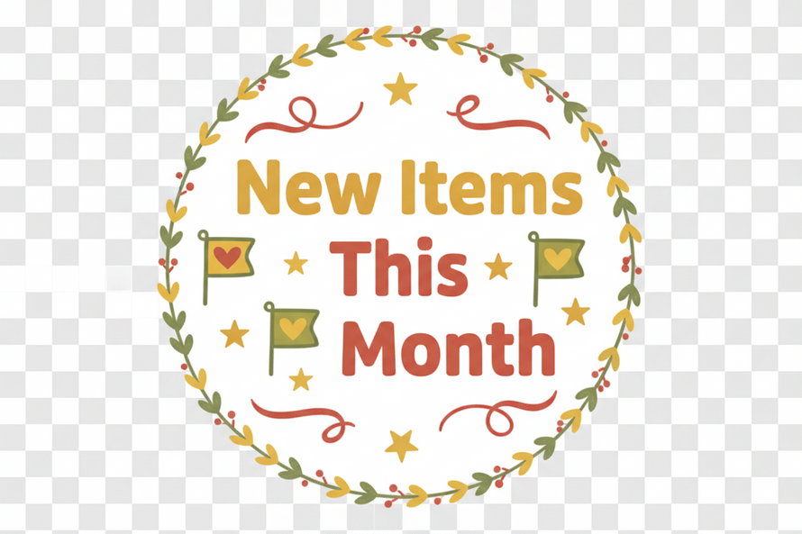 NEWEST ITEMS THIS MONTH