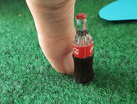 Mini Coke Bottles Set of 3