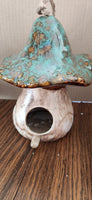Glazed Mushroom Birdhouses 7"   GR102810