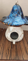 Glazed Mushroom Birdhouses 7"   GR102810