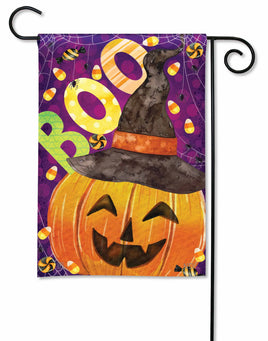 Boo Pumpkin Garden Flag                    SD-32406