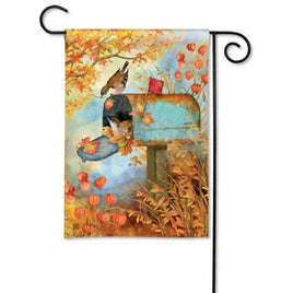 Old Rusty Mailbox Garden Flag                    SD-36909