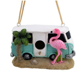 Flamingo Beach Bus Birdhouse   CB1171971