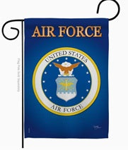 Air Force Armed Forces Garden Flag    TG-78054