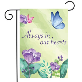Always In Our Hearts Garden Flag   GF4-9844