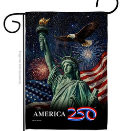 America's 250th Statue of Liberty Garden Flag    TG-70989