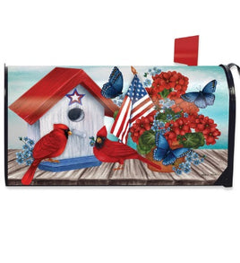 American Cardinal Mailbox Cover       MC6-9126