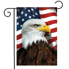 American Eagle Garden Flag   GF4-9782