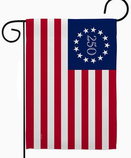 American 250th Betsy Ross Garden Flag   TG-70997