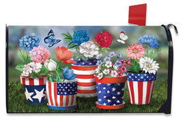 America In Bloom Mailbox Cover       MC6-9596