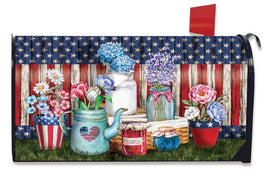 American Picnic Mailbox Cover       MC6-9590