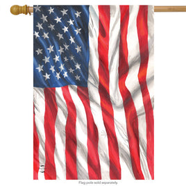 American Waving Flag Std Flag   HF8-20510