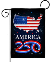 American 250th Celebration USA Garden Flag   TG-70985