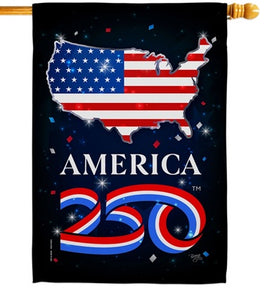 America 250th Celebration Std Flag     TG-140985