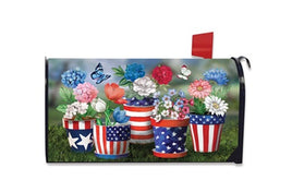 America In Bloom Mailbox Cover       MC6-9596
