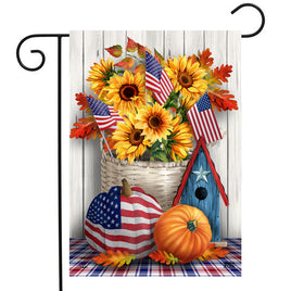 Americana Autumn Garden Flag   GF4-8026