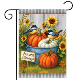 Autumn Blessing Bushel Garden Flag   GF4-8257