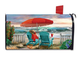 Beach Life Mailbox Cover       MC6-9913