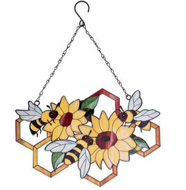 Bees Metal Suncatcher     W-708-12