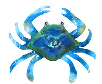 Crab Metal Wall Art 12" - Assorted Colors    CB0868050