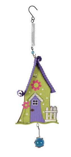Bouncy Purple House Hanging Decor     SV0693646