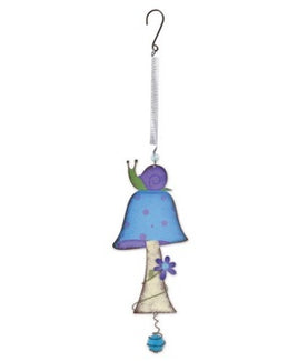 Bouncy Turquoise Mushroom Hanging Decor     SV0694755