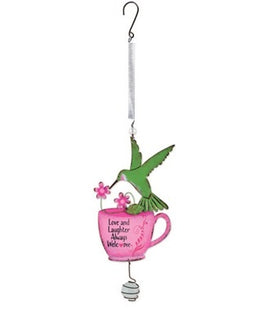Bouncy Hummingbird in Cup Hanging Decor  Note: Can't find   SV0694780