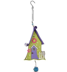 Bouncy Purple House Hanging Decor     SV0693646