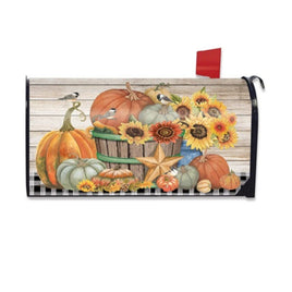 Bountiful Bushel Mailbox Cover       MC6-8018
