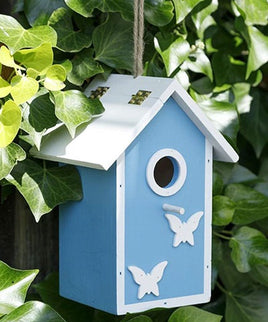 Blue Skies Birdhouse with Butterflies   BN0813695