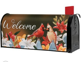 Cardinal Pair Mailbox Cover       CR8-43546