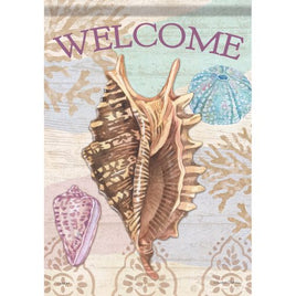 Conch Shell Garden Flag                  CR6-50963